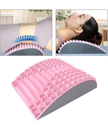 Generic Portable Lumbar Support Device for Muscle Relaxation And Posture Correction Pink - Buy Online on GoSupps.com