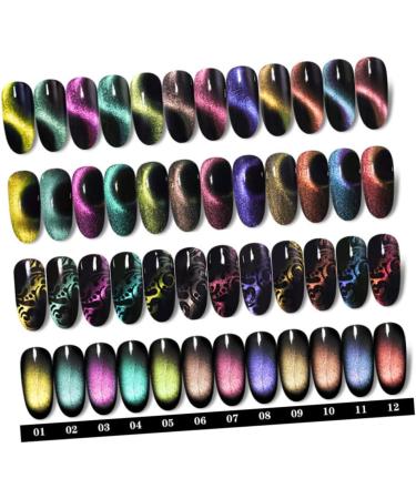 FRCOLOR Gel Polish Nail magnetic nail polish Magnet Gel Nail Polish Poly Nail Extension mood changing nail polish eye nail gel eye gel polish magnetic nail polish gel 5d diamond - Buy Online on GoSupps.com