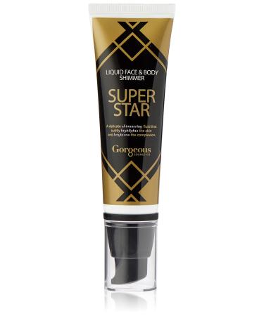 Gorgeous Cosmetics Superstar Liquid Face and Body Shimmer Bronze