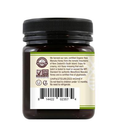 Buy Wedderspoon Organic Raw Manuka Honey KFactor 16 - 8.8 oz (250g) | Premium Health Benefits - Buy Online on GoSupps.com