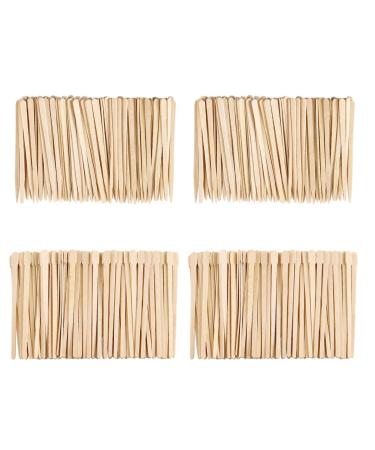 Wax Spatel sticks 400PCs hair removal eyebrows wax applicator sticks small wax spatula wood spatula hair removal waxing handicrafts sticks