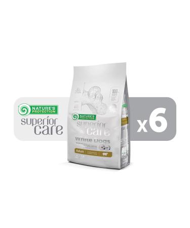 Nature's Protection Superior Care Dry food for dogs - hypoallergenic dog food grain -free for adult all small and mini races - lamb 6x1.5kg lamb meat 250 g (6 Pack)