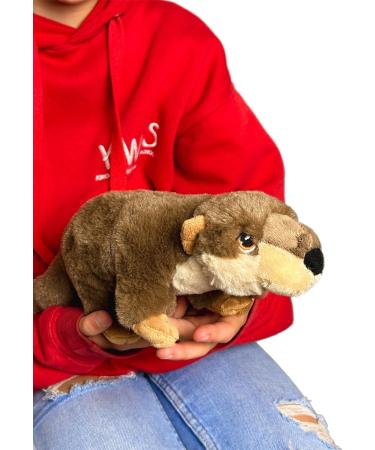 Deluxe Paws Plush Eco Toy - Cuddly Otter | 100% Recycled Materials - Buy Online on GoSupps.com