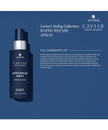 CAVIAR Anti-Aging Rapid Repair Spray 4.2 oz | Instant Shine and Humidity Protection Spray for Hair | Sulfate Free - Buy Online on GoSupps.com
