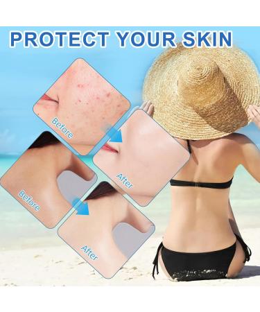 Moisturizing Sunscreen for Face SPF 50 - Travel Size Sunscreen No Sticky Refreshing Skin Care Solution for All Skin Type (2) - Buy Online on GoSupps.com