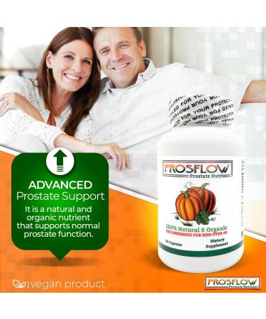 Prosflow Prostate Nutrient. Supplement for Men- Daily Support for Prostate Function Urinary Flow & Men's Wellness- Premium Herbal & Nutrient Formula- Non-GMO Made in The USA. - Buy Online on GoSupps.com