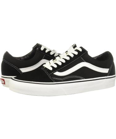 Buy Vans Unisex Old Skool Sneakers - 41 EU Narrow Black & White | International Shipping Available - Buy Online on GoSupps.com