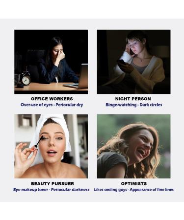 60-Second Age Defying Tinted Firming Gel | Instant Eye Tightener & Anti-Aging Cream - Reduce Wrinkles & Skin Problems (5 PCs) - Buy Online on GoSupps.com