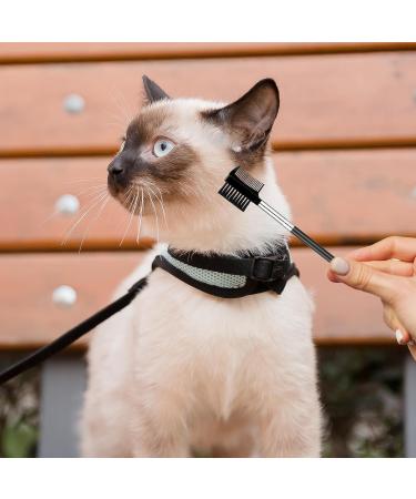 2-Piece Dog Tear Stain Remover Comb Set - Double-Sided Brush for Crust & Mucus Removal | Best International Shipping - Buy Online on GoSupps.com