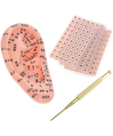 Healeved 2 Sets Auricular Tools Household Tools Model Kits Magnet Ear Beads Patch Acupoint Ear Stickers Self Caring Products Set Disposable Silicone Pe Aluminum Alloy Assorted Colorx2pcs 10x6x0.6cmx2pcs - Buy Online on GoSupps.com