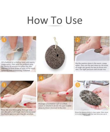 Waiecnksa Lava Pumice Stone For Foot Scrubber Foot Pumice To Dead (Random Color And Shape) - Buy Online on GoSupps.com