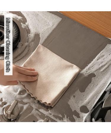 Cleaning Cloth Reusable Cleaning Cloths Super Absorbent and Traceless Kitchen Household Fish Scale (Color:5pcs Size:30x40cm)(Color:5pcs Size:30x40cm) (Color : 5pcs Size : 25x25cm) (Color : 10pcs S - Buy Online on GoSupps.com