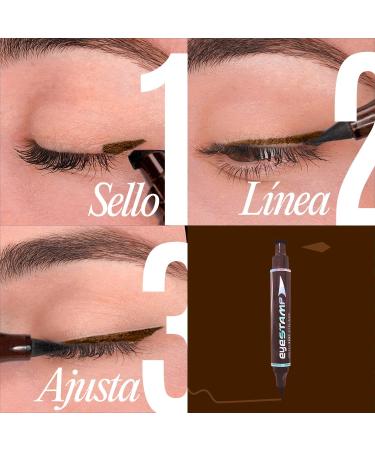  TRENDING PRO Eyestamp Brown - Perfect Stamp Eyeliner - Intense brown water-resistant - Precise and long-lasting line - Compact size - Buy Online on GoSupps.com