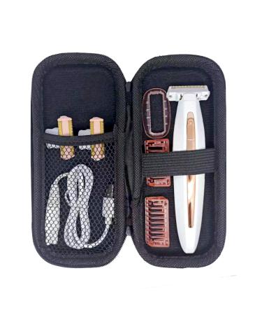 Hard Shaver Case for Finishing Touch Flawless Body Rechargeable Ladies Shaver and Trimmer Travel Case Portable Protective Bag