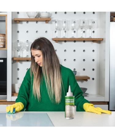 Crystal Plating Agent - Marble Stain Remover Stone Agent - Coating of Stone Crystals Stones and Crystals Plating Agent for Kitchen Cleaning Dtt - Buy Online on GoSupps.com