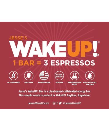 Caffeinated Cinnamon Crunch Protein Bars | Gluten Free Vegetarian 350mg Caffeine | Boost Focus & Clarity | 6 Pack | Shop Now - Buy Online on GoSupps.com
