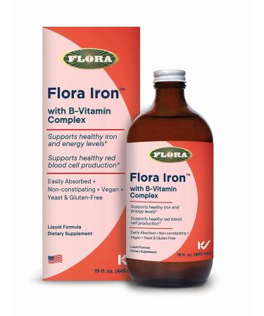 Flora Iron with B-Vitamin Complex 15 fl oz (445 ml)