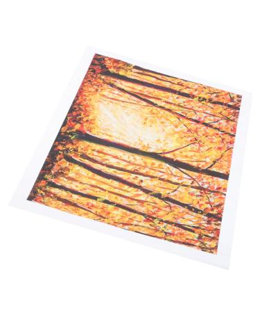 Uonlytech Office Decor Poster Autumn Decor Home Decor Wall Decor for Bedroom Canvas Painting Decorate Household Mural