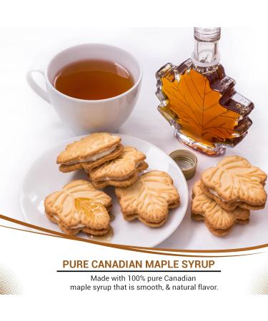 Turkey Hill Sugarbush 100% Pure Canadian Premium Maple Syrup Cream Filled Cookies - All-Natural Maple Leaf Shape Delicious Cookies (2 Pack Cream Cookies) Maple 2 g (Pack of 2) - Buy Online on GoSupps.com