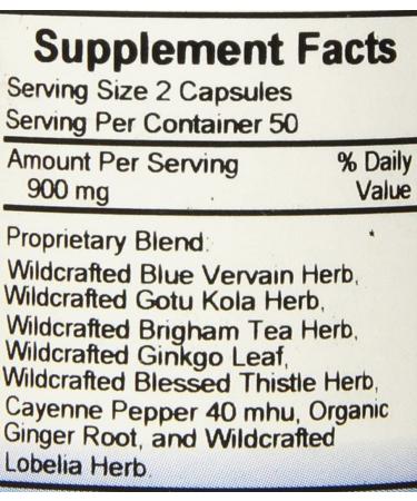 Memory Plus Formula 450 mg - 100 Vegetarian Caps | Christopher's Original Formulas - Buy Online on GoSupps.com