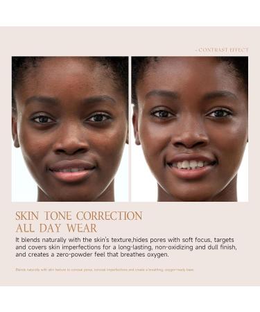 Liquid Foundation - 30ml Matte Finish Liquid Foundation Moisturizing Anti-Shine Makeup Base for Skin Types - Buy Online on GoSupps.com