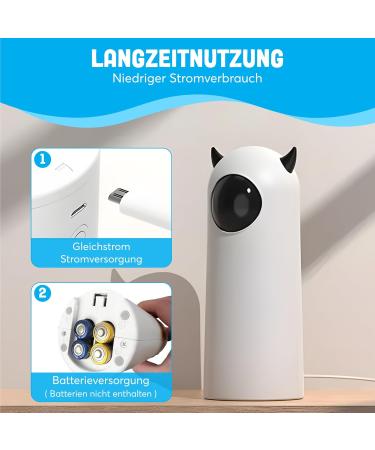Interactive Cat Toys with Laser Projections - Adjustable Speed for Active Play | Promote Physical & Intellectual Engagement - Buy Online on GoSupps.com