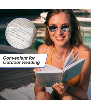 OKH 2-Pack Stick-On Reusable Adhesive Bifocal Lenses for Sunglasses - Clear 1.75X for Enhanced Vision - Buy Online on GoSupps.com