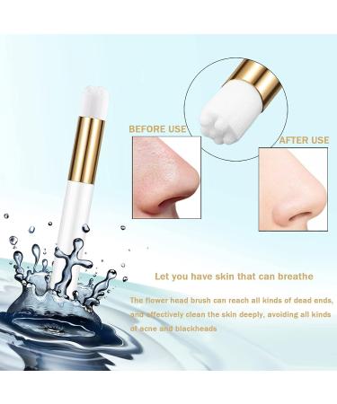 Tenaci 30 Pieces Lash Shampoo Brushes | Eyelash Extensions & Blackhead Removing Tool | Facial Cleansing Brushes | Deep Cleaning Brush Set (White - Buy Online on GoSupps.com