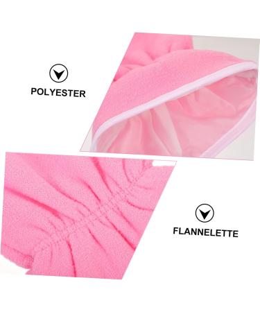 Healeved 2 Pairs Exfoliating Hand Mask Cracked Hands Gloves Black Gel Thickened Gloves Dry Skin Gloves Black Fingerless Gloves Heat Preservation Gloves Pink Polyester Lotion Moisturizing - Buy Online on GoSupps.com