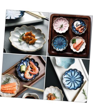 ABOOFAN 3pcs Dipping Dish Ceramic Dipping Bowls Dipping Sauce Bowl Leaf Sauce Dish Side Dish Bowl Serving Dish Vinegar Plate Wasabi Dish Food Sauce Dish Ceramics Mini Tea Bag re-usable - Buy Online on GoSupps.com