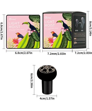 Mushroom Head Air Cushion CC Cream Moisturizing CC Cream Foundation Full Coverage | CC Cream Foundation Full Coverage Lasting Oil Control Nude Makeup Even Skin Tone Makeup Base Ivory - Buy Online on GoSupps.com