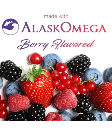 3 Pack Smarter Omega-3 Fish Oil Burpless Strawberry Flavor | Triple Strength 2000mg DHA EPA | AlaskOmega | Brain & Joint Support - Buy Online on GoSupps.com