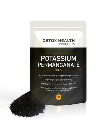 Potassium Permanganet - Free Flowing Powder - Detox Health Products (32 OZ)