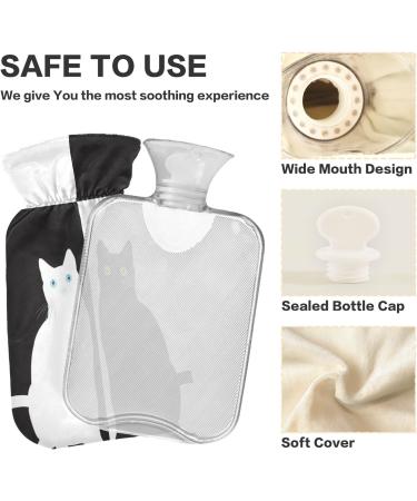 Large BPA-Free Heat Bottle for Couples & Pets | 2L Hot Water Bag for Pain Relief - Neck Shoulders & Headaches - Buy Online on GoSupps.com