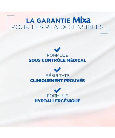 Mixa Expert Sensitive Skin - Cica Repair Cream - Long-Lasting Effect Repair - Very Dry and Rough Skin - Face Body Hands - Hypoallergenic - 400 ml - Pack of 2 - Buy Online on GoSupps.com