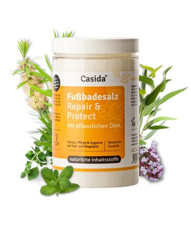 Casida foot bath salt repair & protect - protection care & hygiene in foot fungus & nail fungus cornea foot odor - from the pharmacy - 375 g - Buy Online on GoSupps.com