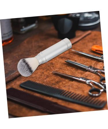 Premium Men's Beard Brush - SESESFOUFU Razor Brush for Mustache & Travel - Metal Cleaning Brush for Grooming - Buy Online on GoSupps.com