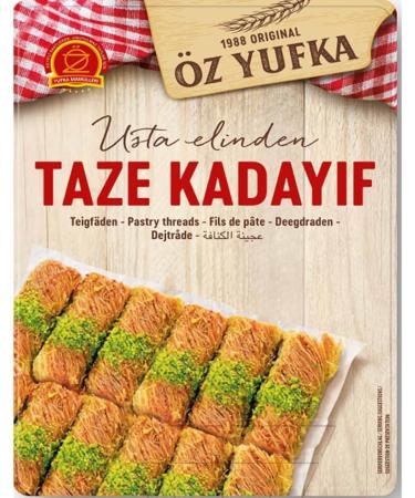 Pufai Erendiz Pistachio Paste 100% Kadayif Kadayif Kadaifi for Chocolate Dubai Kadayif 400 g Pack of 3 - Buy Online on GoSupps.com