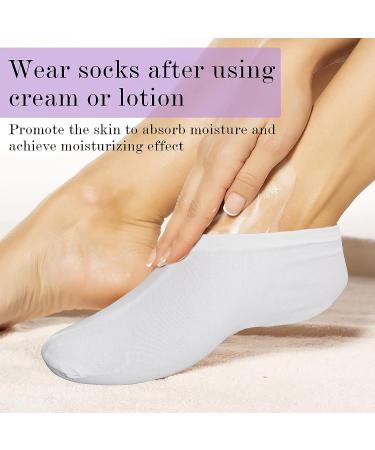 Sibba Moisturizing Socks - 2 Pairs for Women and Men | Overnight Spa Treatment for Dry Cracked Feet | Lotion Infused for Intense Hydration - Buy Online on GoSupps.com