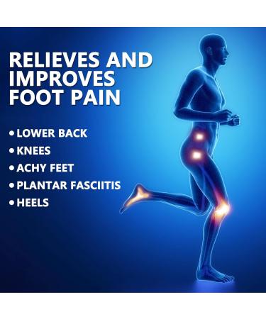 Orthotic Insoles for Plantar Fasciitis | Arch Support & Heel Pain Relief | 3/4 Length Inserts for Men & Women - Buy Online on GoSupps.com