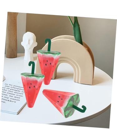 NUOBESTY 10pcs Boxes Umbrella Carton Wedding Decoration Small Boxes for Baby Party Supplies Mini Paper 14x8.3CM Watermelon Red - Buy Online on GoSupps.com