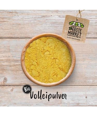 Buy 100g Organic Whole Egg Powder | Perfect for Scrambled Eggs & Baking | Egg Substitute | Spray Dried | Taste Market - Buy Online on GoSupps.com