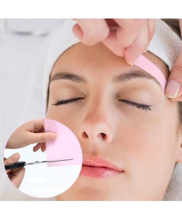Pink Non-Woven Waxing Strips - 200 Pieces for Facial & Body Hair Removal - Buy Online on GoSupps.com