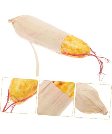 Zerodeko 2 Pcs Simulation Vegetable Fake Vegetable Miniture Decoration Microgreens Miniatures Mini Artifical Fruit Decor Decked Green Square Balloon Omatome Banners Plants Decor Corn Props Yellowx2pcs mediumx2pcs - Buy Online on GoSupps.com