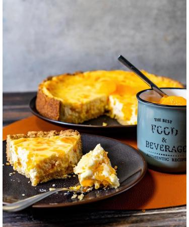 Mandarine-Schmand Cake Baking Mix - Fruity Sour Cream Cake with Whole Grain Wheat Flour | 460g - Perfect for Mandarins Cherries & Gooseberries - International Shipping Available - Buy Online on GoSupps.com