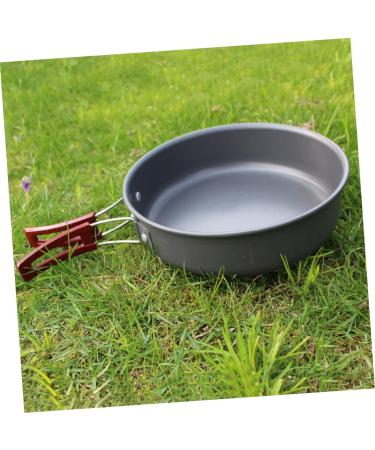 Milisten Blackwel Camping Frying Pan BBQ Pans Blackw Sandwiches Black-ish Blacw Frying Pan for Home Sandwichera Blackl Pancit Camping Griddle Household Pans Blackh Camping Pot Fold Outdoor - Buy Online on GoSupps.com