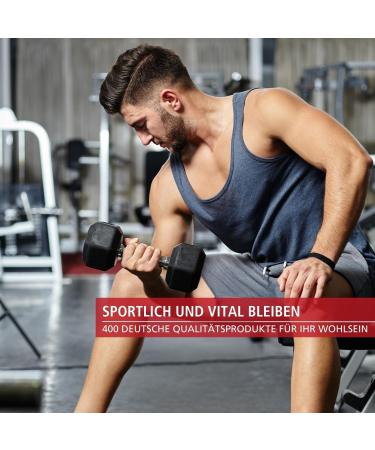 Fairvital Whey Protein Powder with BCAA - Vanilla Flavor 1kg - No Added Sugar High Biological Value 140 - Buy Internationally - Buy Online on GoSupps.com