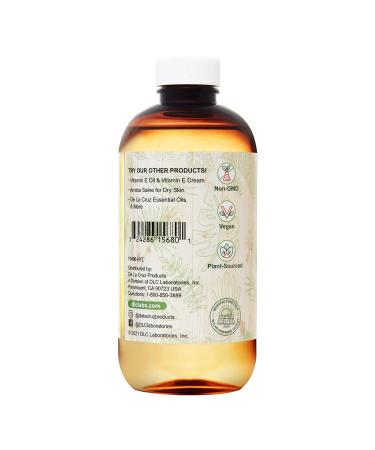 De La Cruz 100% Pure Vegetable Glycerin - 8 fl oz | USP Grade for Hair, Skin & DIY Projects - Buy Online on GoSupps.com