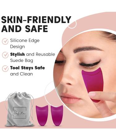 Buy SOFITA 2 PCS False Lash Applicator Tool Kit - Easy Eyelash Clip & Clamp Set (Pink) - Perfect for Flawless Eyelash Application - International Shipping - Buy Online on GoSupps.com