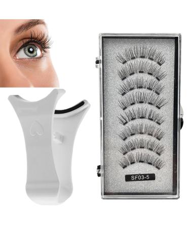 Reusable Magnetic Eyelashes Easy To Wear Long Lasting Magnetic Eyelashes Waterproof Magnetic False Eyelashes No Glue Magnetic Eye Lashes Applicator Included Eyelashes Natural For All-Day Comfort